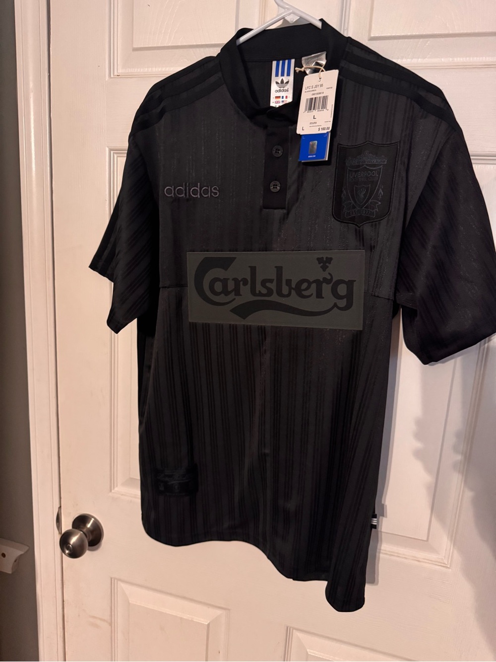 Liverpool adidas 95-96 Special Edition Blackout Jersey